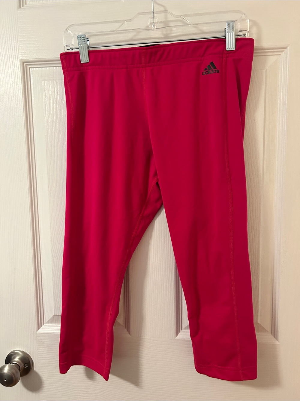 Adidas capri workout pants L